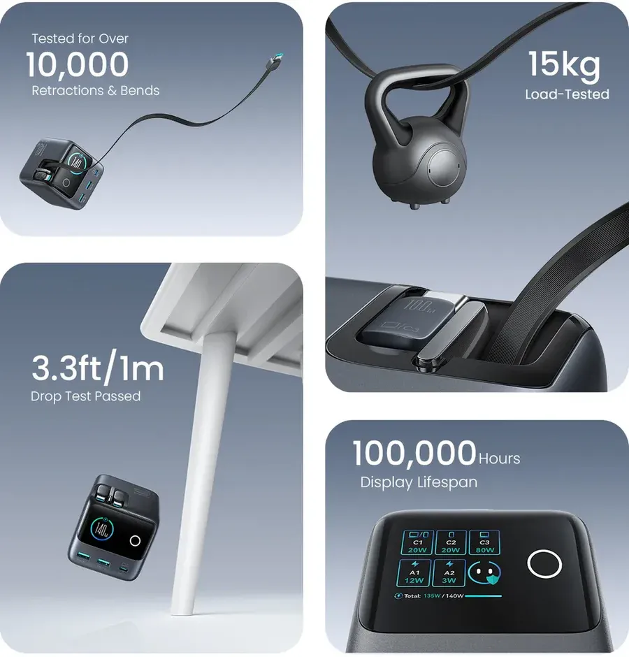 5-in-1 GaN Charging Station.